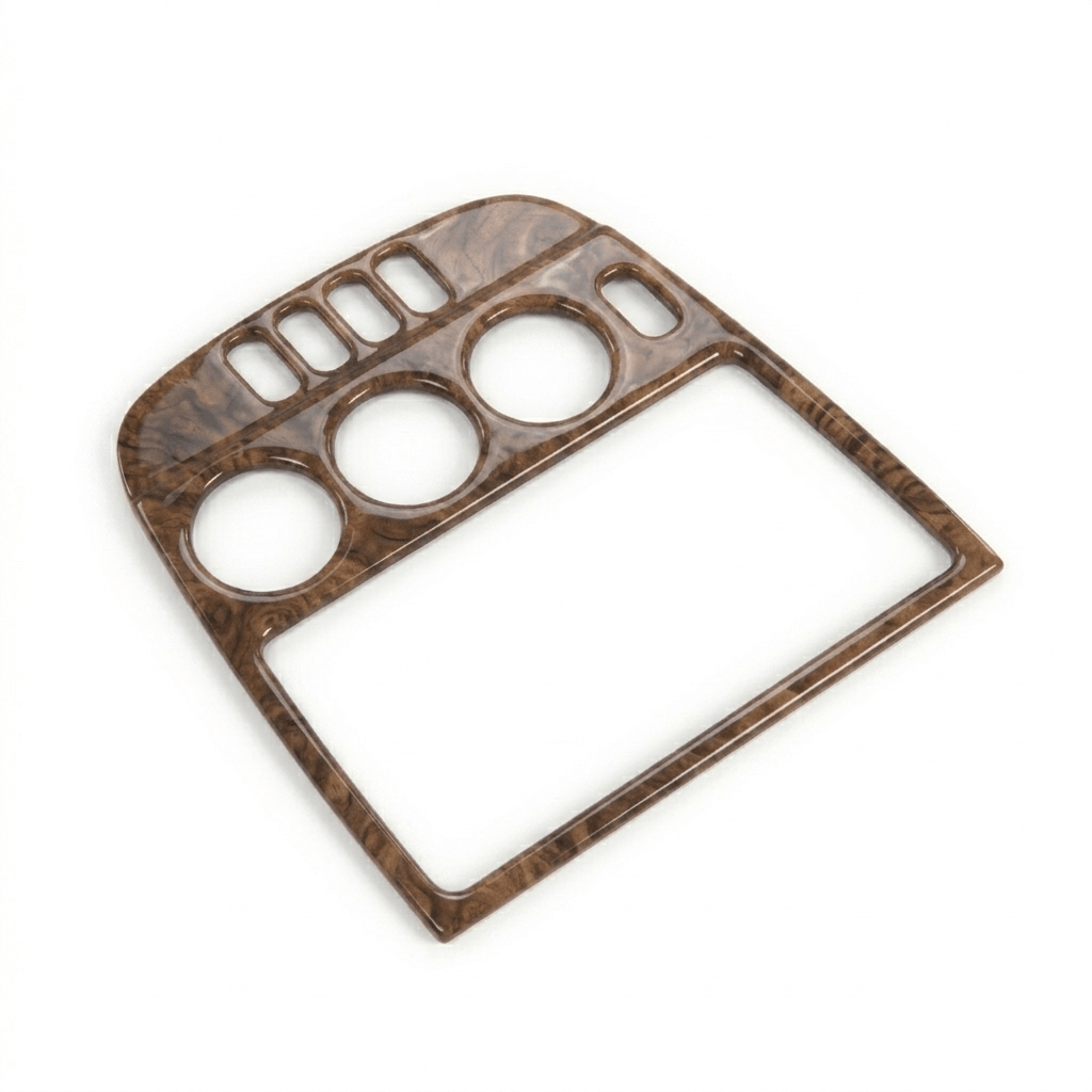 Mercedes-Benz W163 Wooden Dashboard Centre Console Stereo Surround Frame Delphi (A1636808136) — view 3