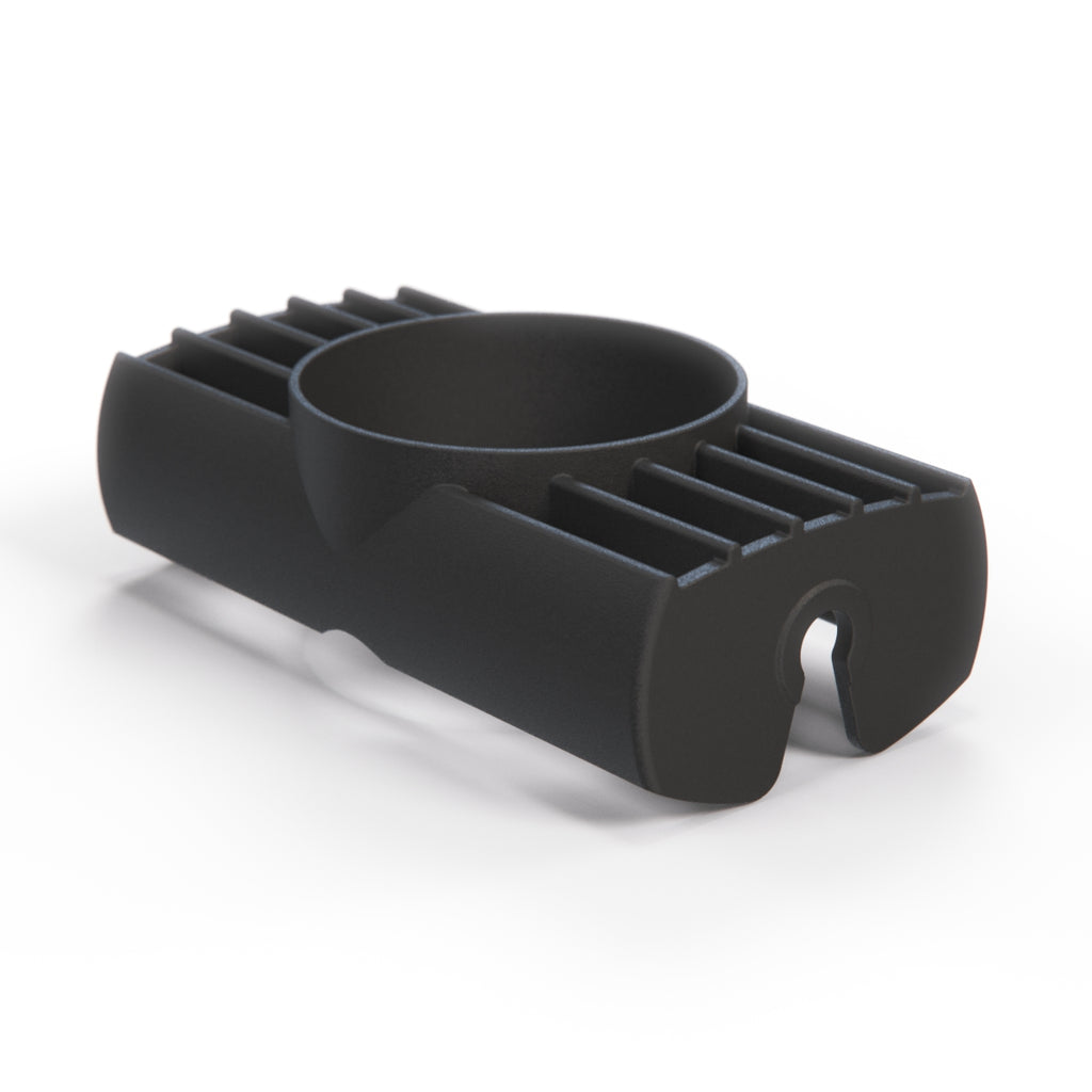 Mercedes-Benz W201 Air Vent Gauge Custom Black — view 2