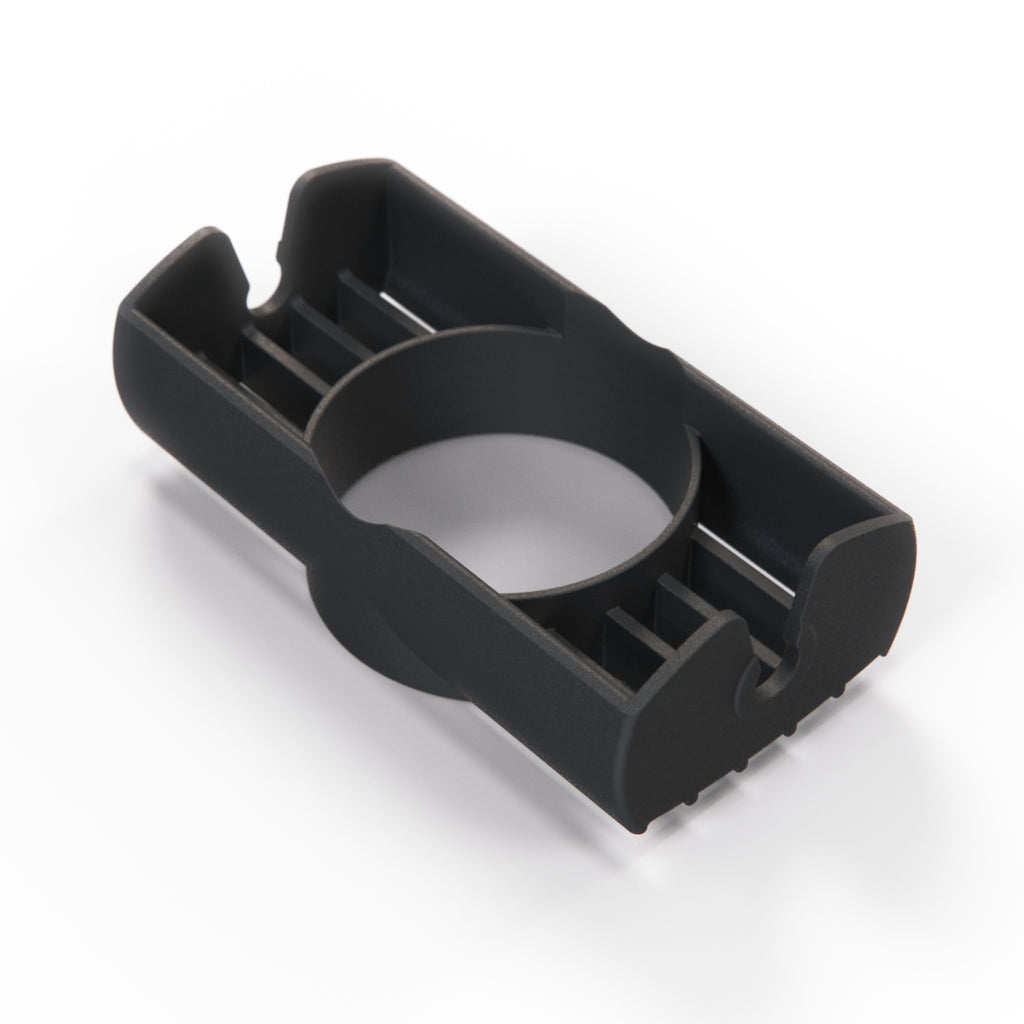 Mercedes-Benz W201 Air Vent Gauge Custom Black — view 3