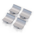 Mercedes-Benz W201 AMG Gen 2 Side Skirt Jacking Point Cover Cap Set of 4 Primed HWA2016980130