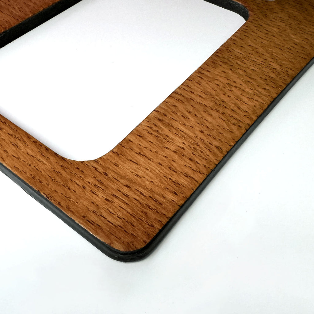 Mercedes-Benz W201 Control Panel Cover All Versions Zebrano Wood (A2016830200) — view 3