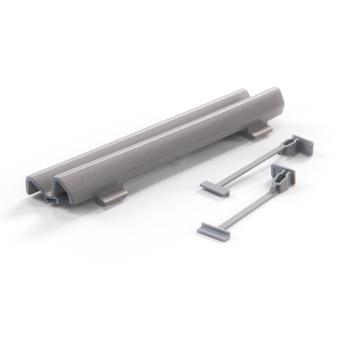 Mercedes-Benz W201 Front Bumper Tow Hook Cover Primed (A2018800505) — view 2