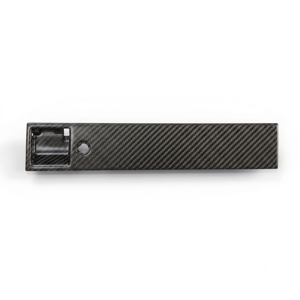 Mercedes-Benz W201 Glove Box Carbon Fibre Trim LHD or RHD (A2016800071) — view 3