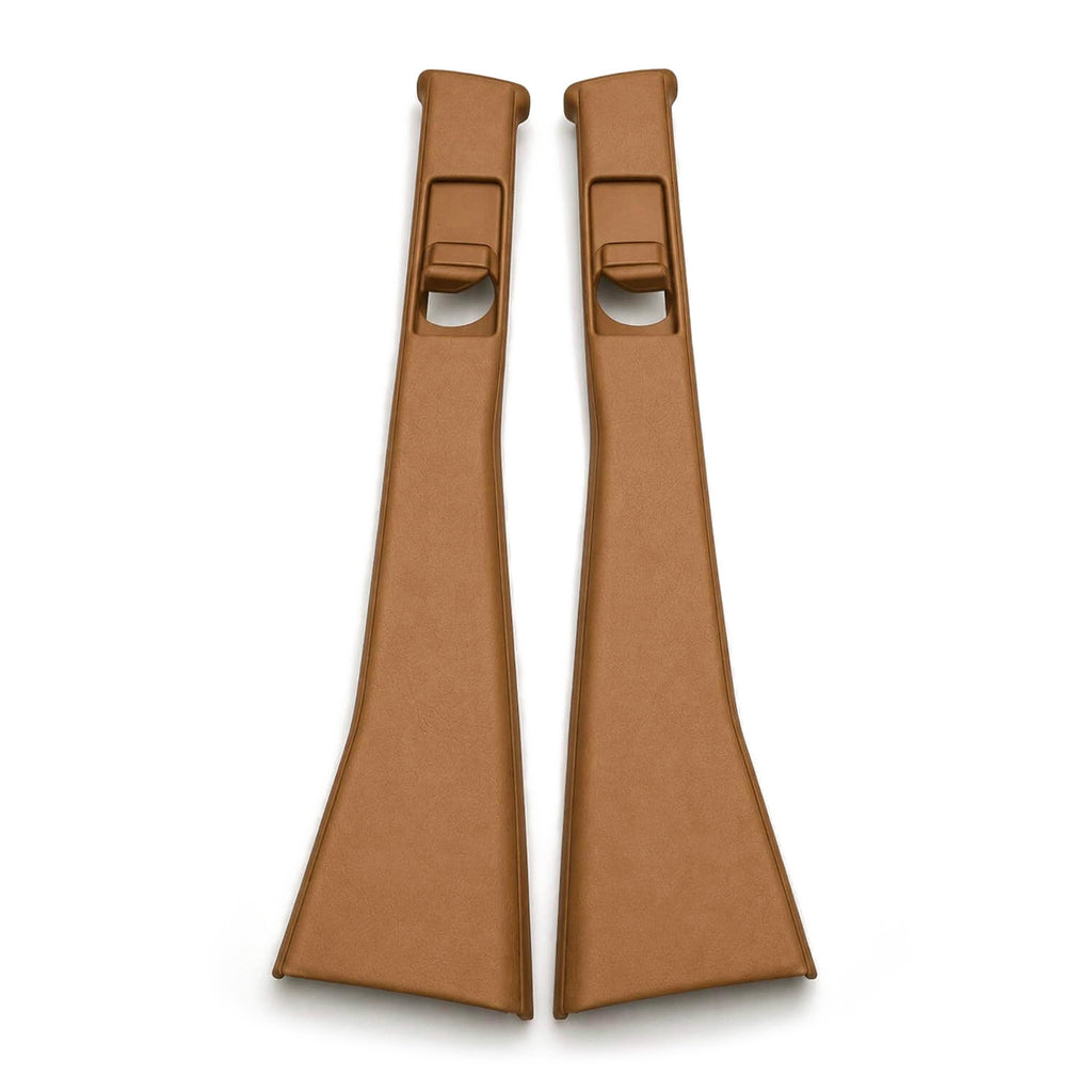 Mercedes-Benz W201 Pre-Cut Leather Cover for B-Pillar Trim Restoration Set of 2 Left + Right All Colours