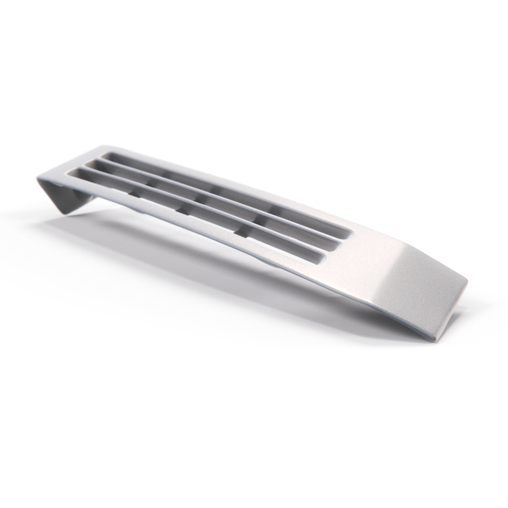 Mercedes-Benz W201 Rear Air Grille Left or Right Primed (A2016980189 / A2016980289) — view 2