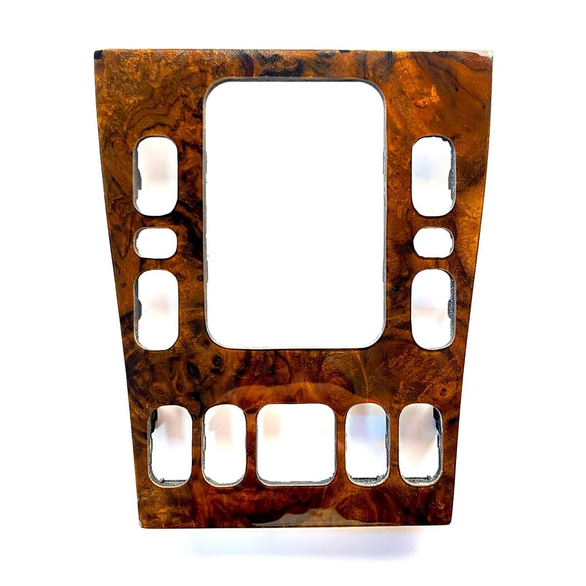 Mercedes-Benz W202 Control Panel Cover All Versions Wood Walnut (A2026804039)