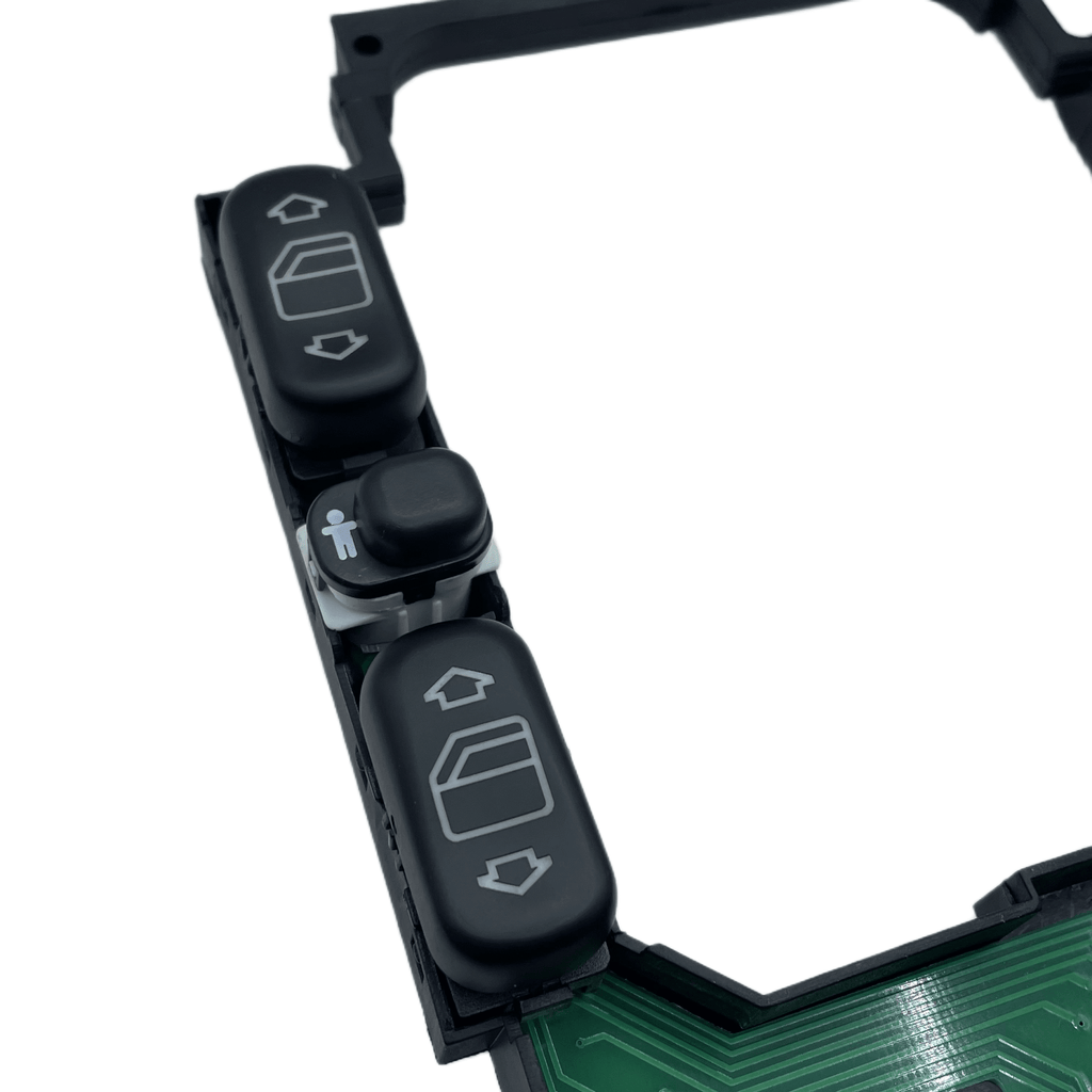 Mercedes-Benz W202 Master Power Window Switch Console 26 Pin (A2028208210) — view 4