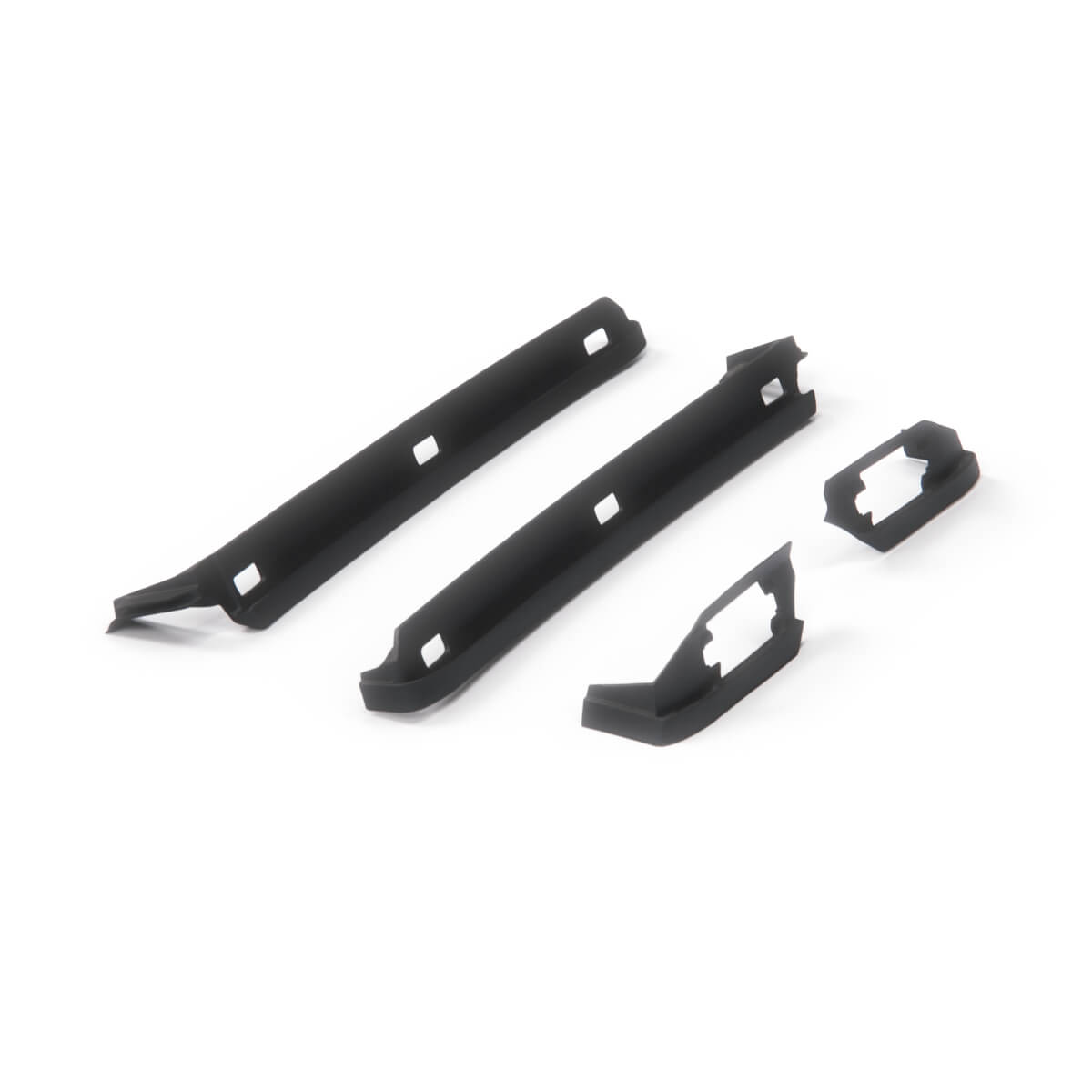 Mercedes-Benz W202 Side Skirt Seal Set of 4 Black (A2026984130 / A2026984530 / A2026984230 / A2026984630)