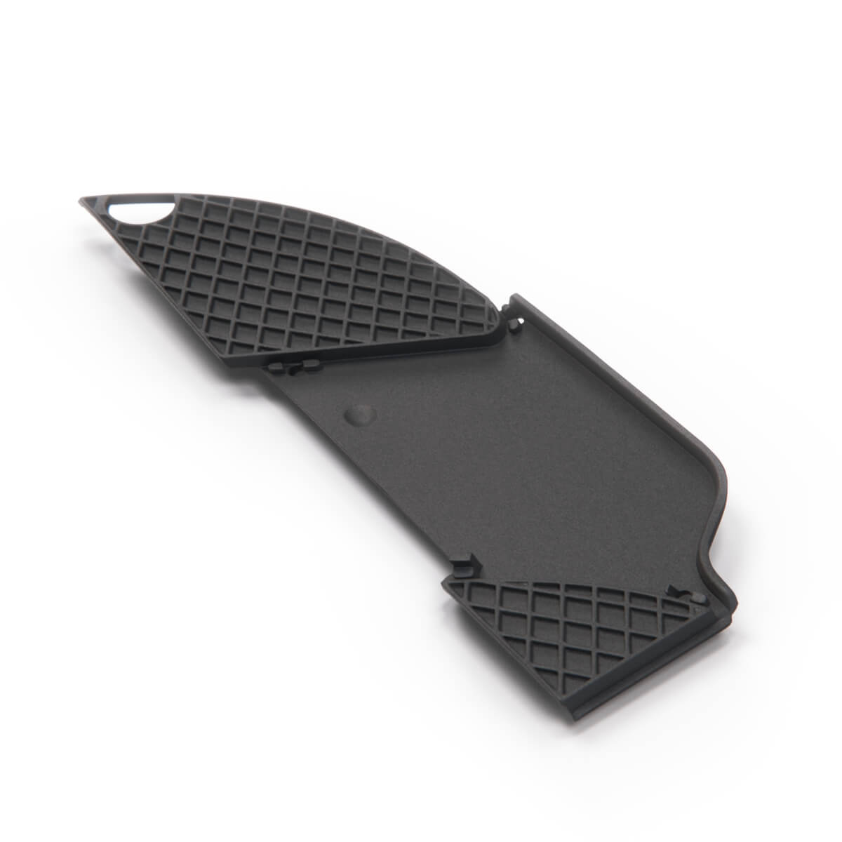 Mercedes-Benz W208 C208 Bumper Trim Cover Right Black (A2088850223)