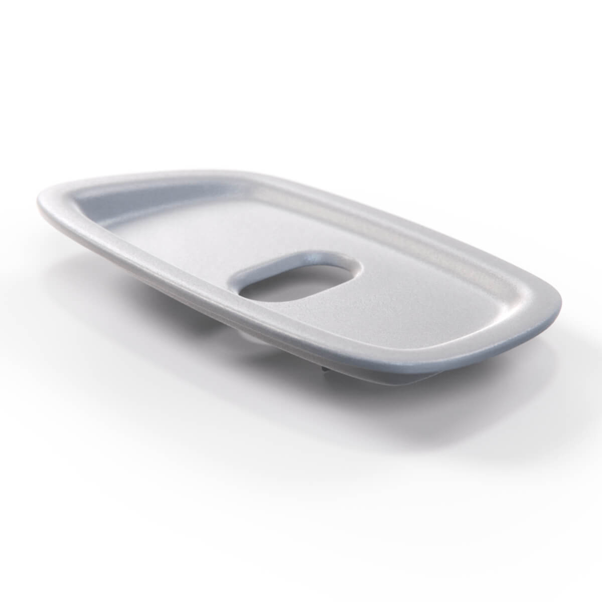Mercedes-Benz W208 CLK Convertible Trunk Lock Cover Trim Primed (A2087580008) — view 2