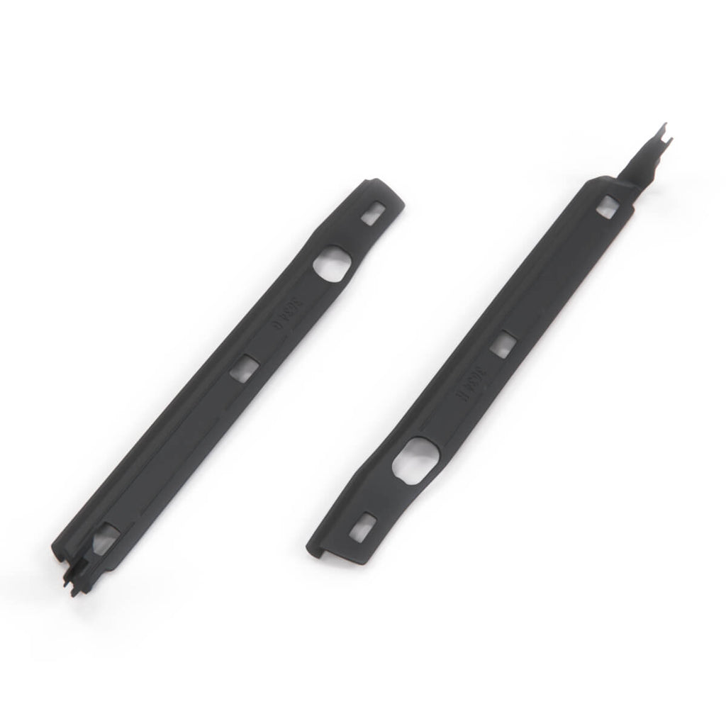 Mercedes-Benz W208 Front Threshold Seal Rubber Gasket Fender Threshold Set of 2 Black (A2086984330 A2086984430) — view 3