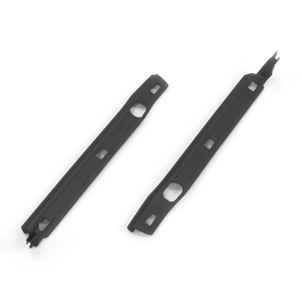 Mercedes-Benz W208 Front Threshold Seal Rubber Gasket Fender Threshold Set of 2 Black (A2086984330 A2086984430) — view 3