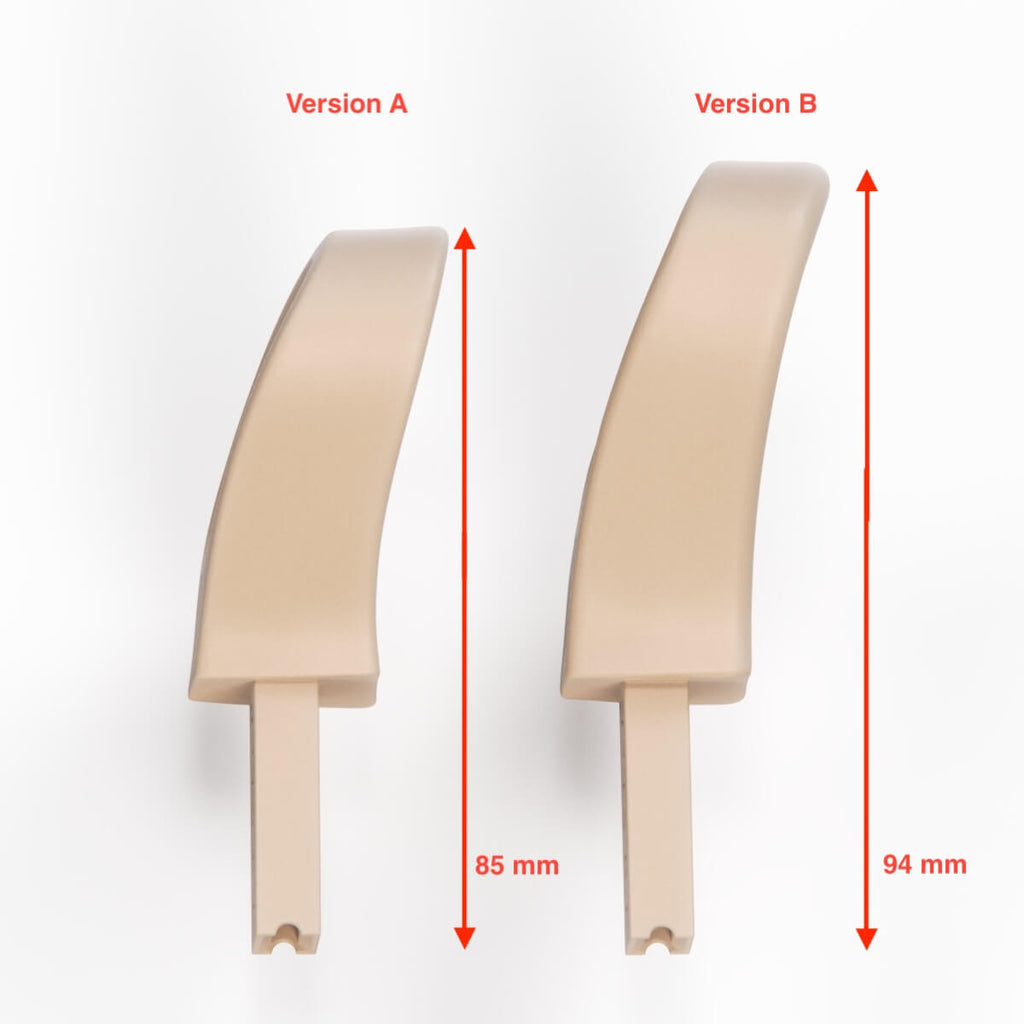 Mercedes-Benz W208 Seat Adjust Release Handle Two Versions Left or Right All Colours (A2089100571 / A2089100671) — view 7