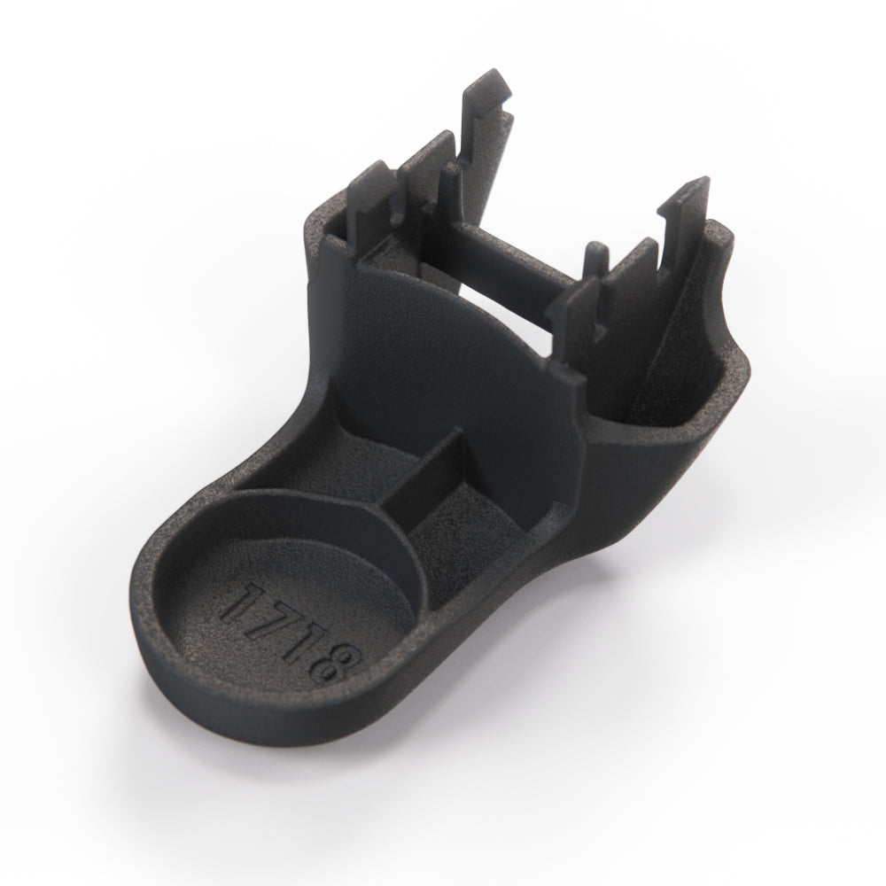 Mercedes-Benz W208 Seat Belt Bolt Cover Black (A2088680539) — view 3
