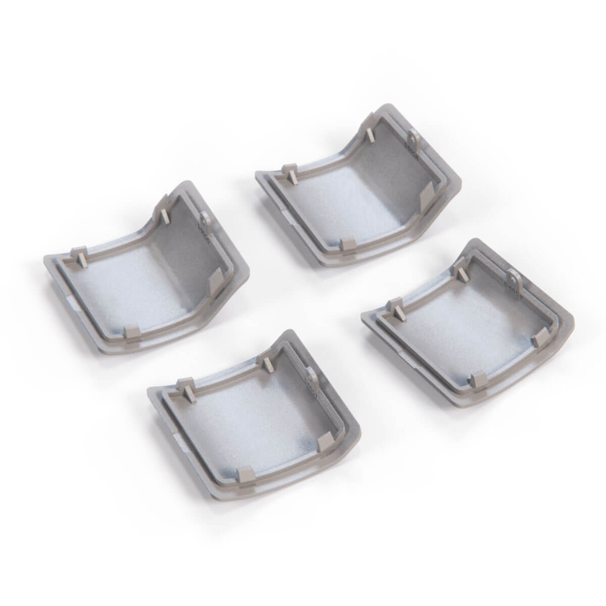 Mercedes-Benz W210 E55 AMG Rocker Panel Jack Pad Covers Set of 4 Primed or Black (A2106980077 / A2106980177 / A2106980277 / A2106980377) — view 3