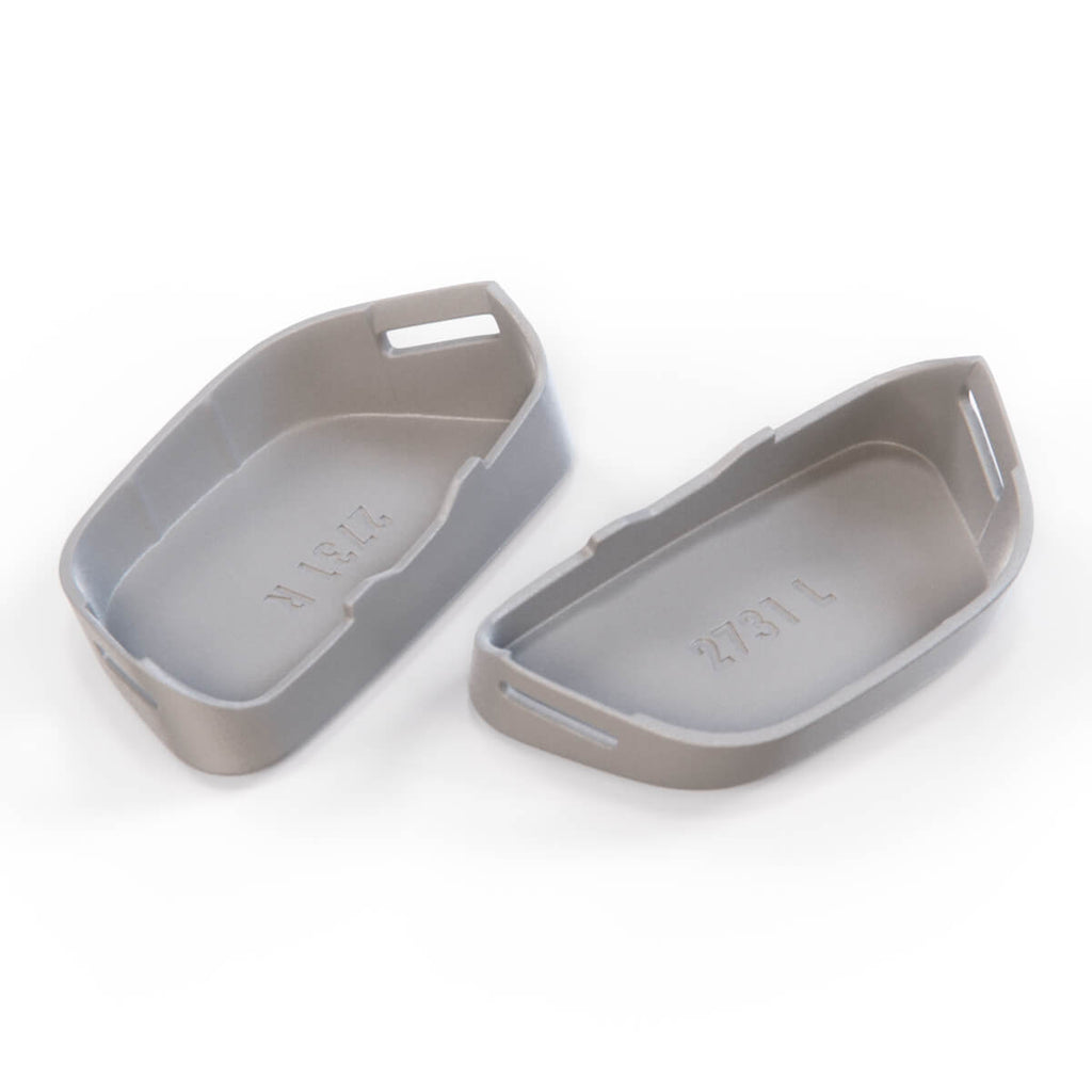 Mercedes-Benz W210 Headlight Washer Cap Cover Primed (A2108260977 / A2108261077) — view 3