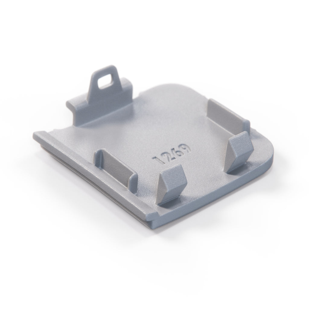 Mercedes-Benz W220 Front Tow Eye Cover Cap Primed (A2208850323) — view 3