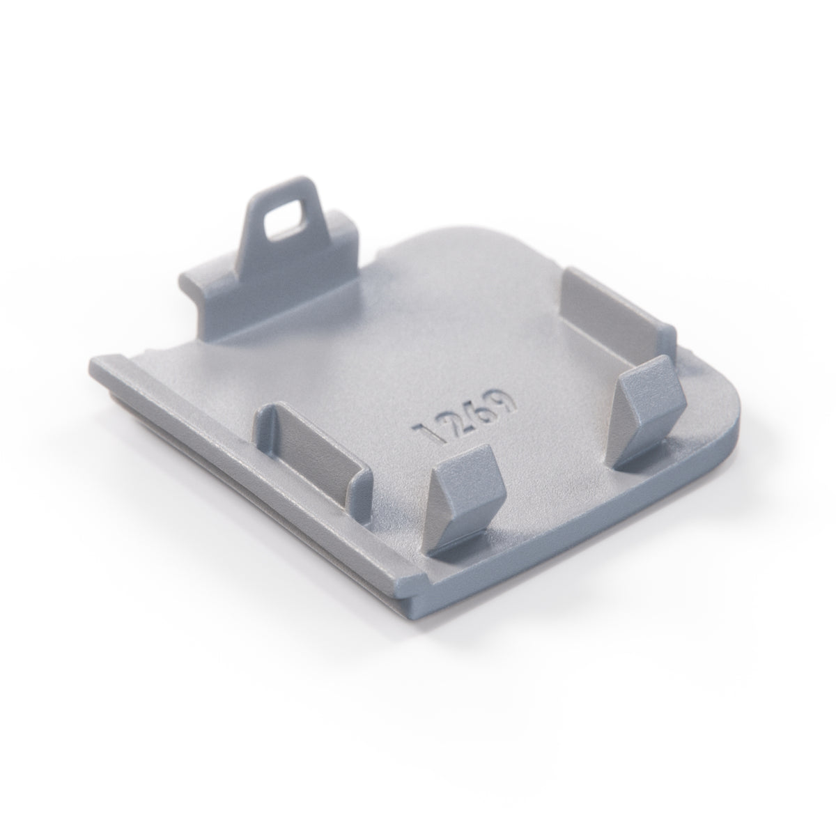 Mercedes-Benz W220 Front Tow Eye Cover Cap Primed (A2208850323) — view 3