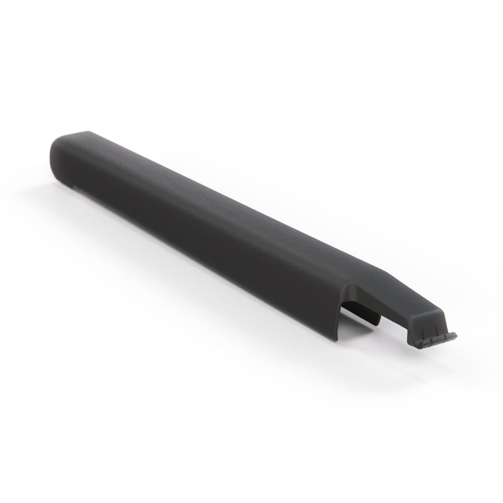 Mercedes-Benz W220 Trunk Hinge Trim Cover Right Black (A2208210236) — view 2