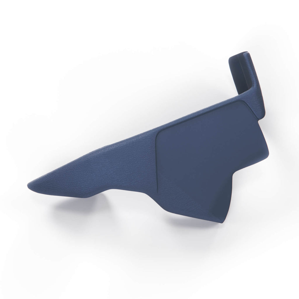 Mercedes-Benz C123 Lower Part Reclining Seat Fitting Seat Right, Blau Left or Right — Left / Blau (Dark-Blue)