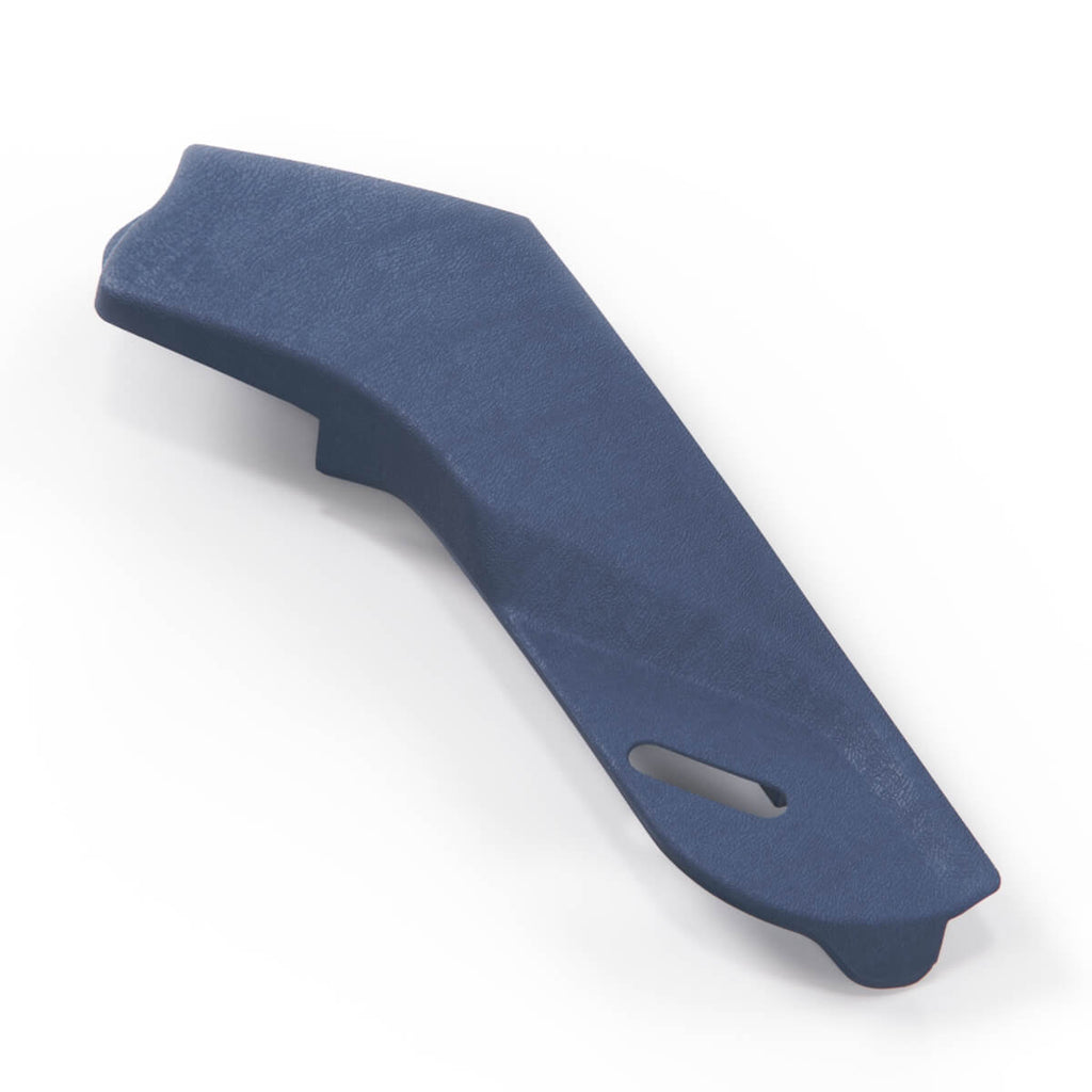 Mercedes-Benz W208 CLK Seat Trim Cover Bezel All Colours Right, Blau Left or Right — Left / Blau (Dark-Blue)