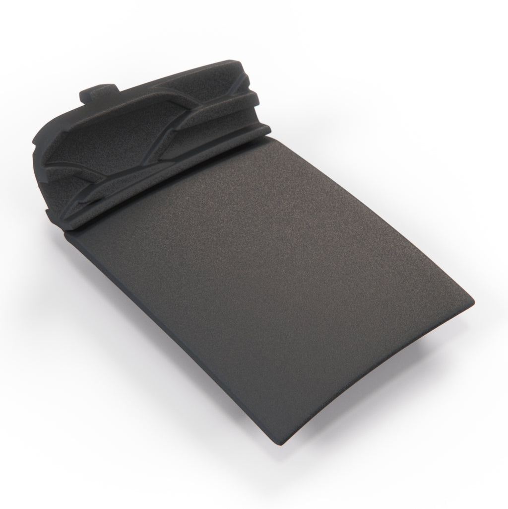 Mercedes-Benz GLE350 GLE450 GLE580 Front Bumper Tow Hook Cover Cap Black (A1678856103) — view 3