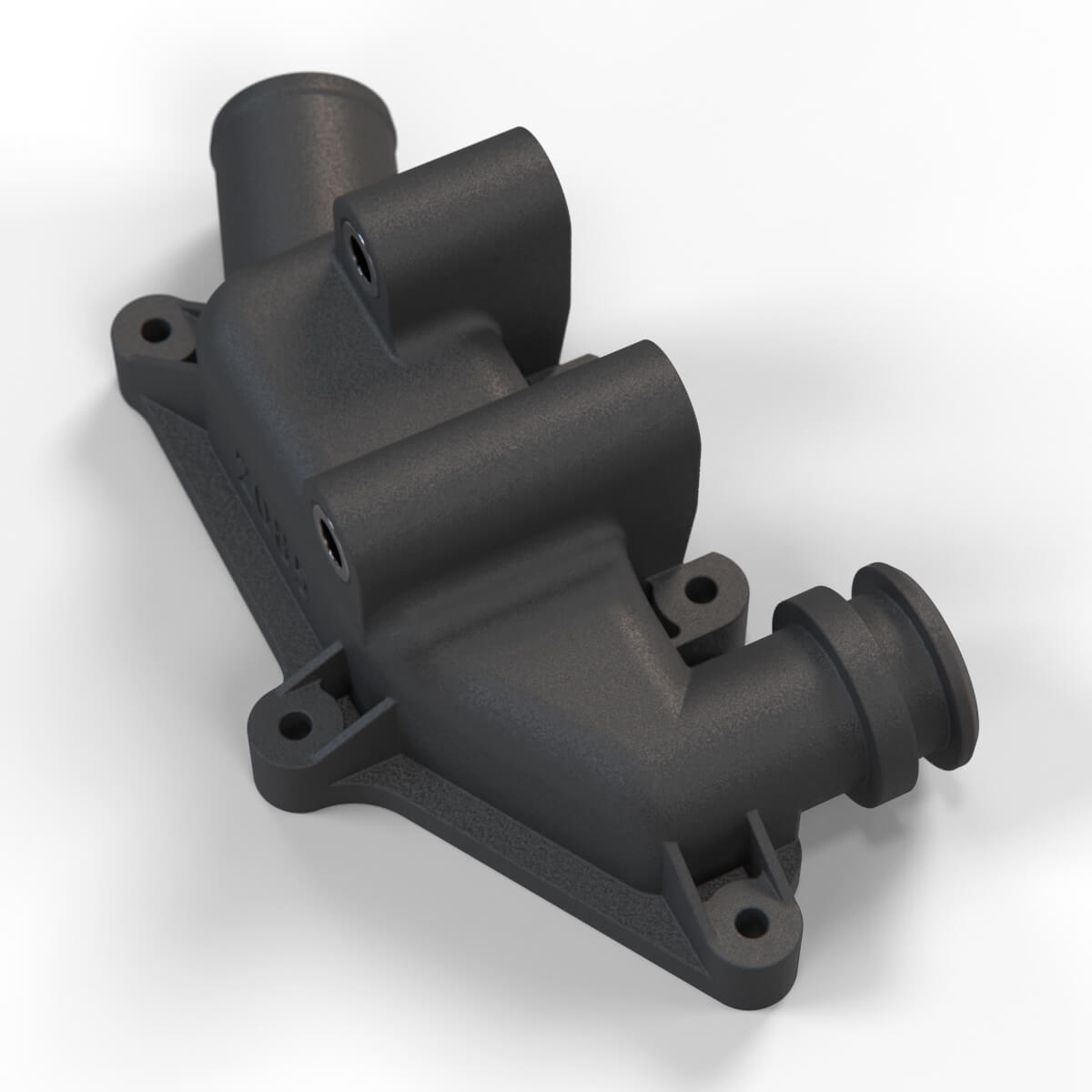 Mercedes-Benz Heat Exchanger Housing Black (6010700626 / A6010700079) — view 3