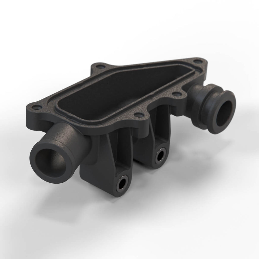 Mercedes-Benz Heat Exchanger Housing Black (6010700626 / A6010700079) — view 4