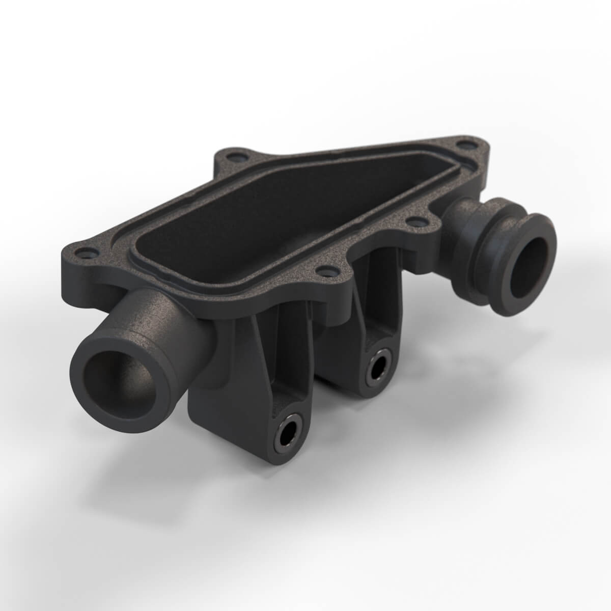 Mercedes-Benz Heat Exchanger Housing Black (6010700626 / A6010700079) — view 4