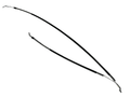 Mercedes-Benz R107 C107 Seat Cable (A1079100074)