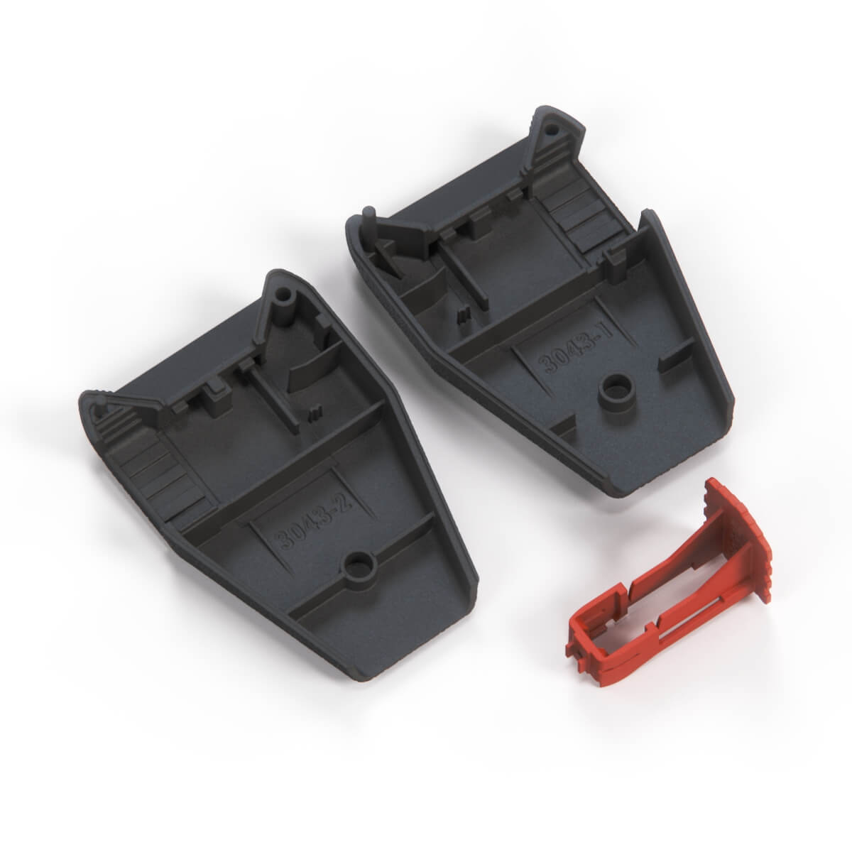 Mercedes-Benz R107 Seat Belt Buckle Rear Black (A1238600469) — view 5