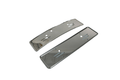 Mercedes-Benz R107 W114 W115 License Plate Frame Set of 2 Front and Rear
