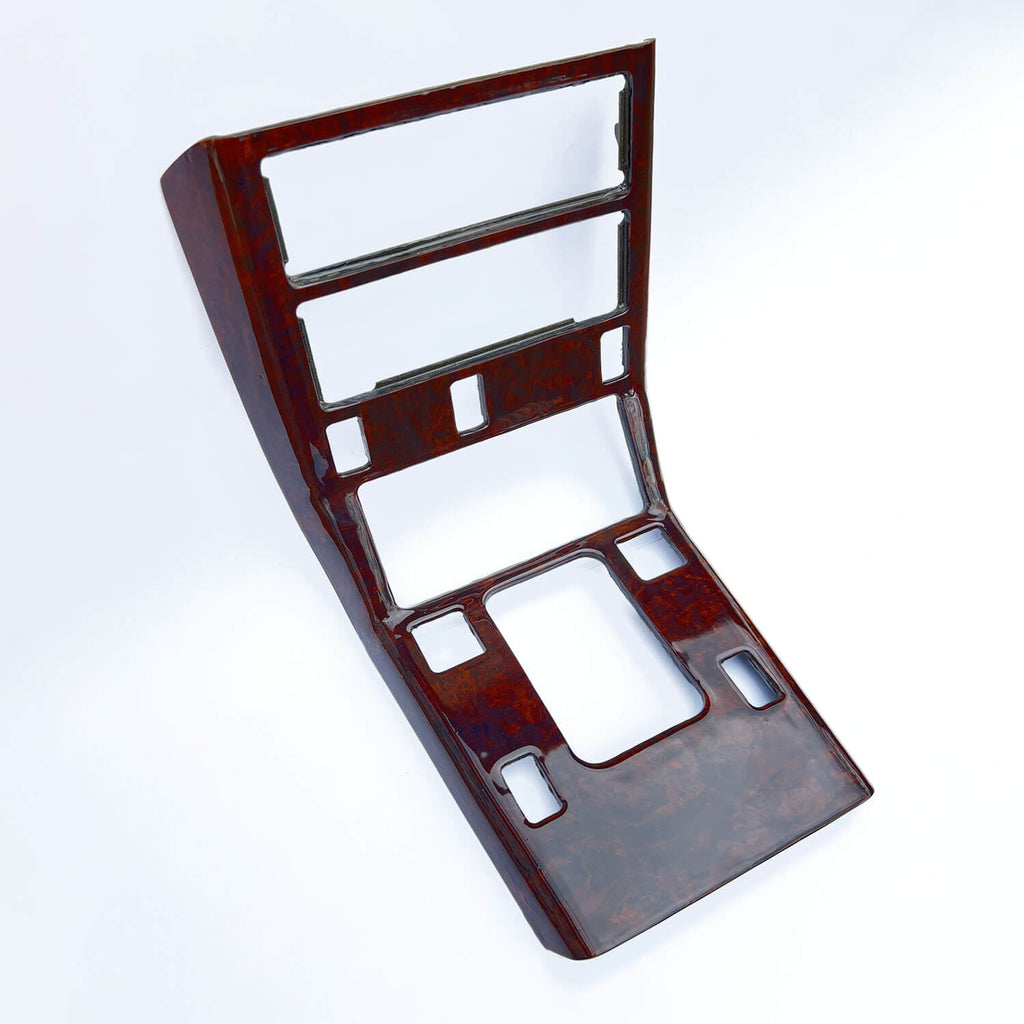 Mercedes-Benz R129 Center Console Trim Bezel Wood Light Walnut Dark Walnut 13 Versions — view 2
