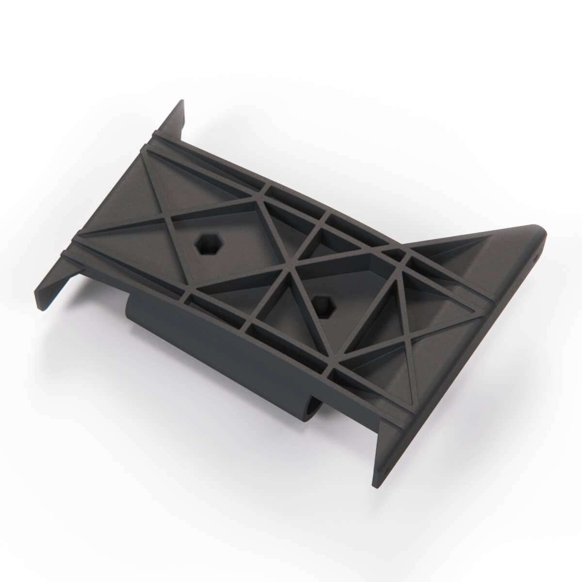 Mercedes-Benz R129 Front Bumper Bracket Black Left or Right (A1298800314 / A1298800414) — view 2