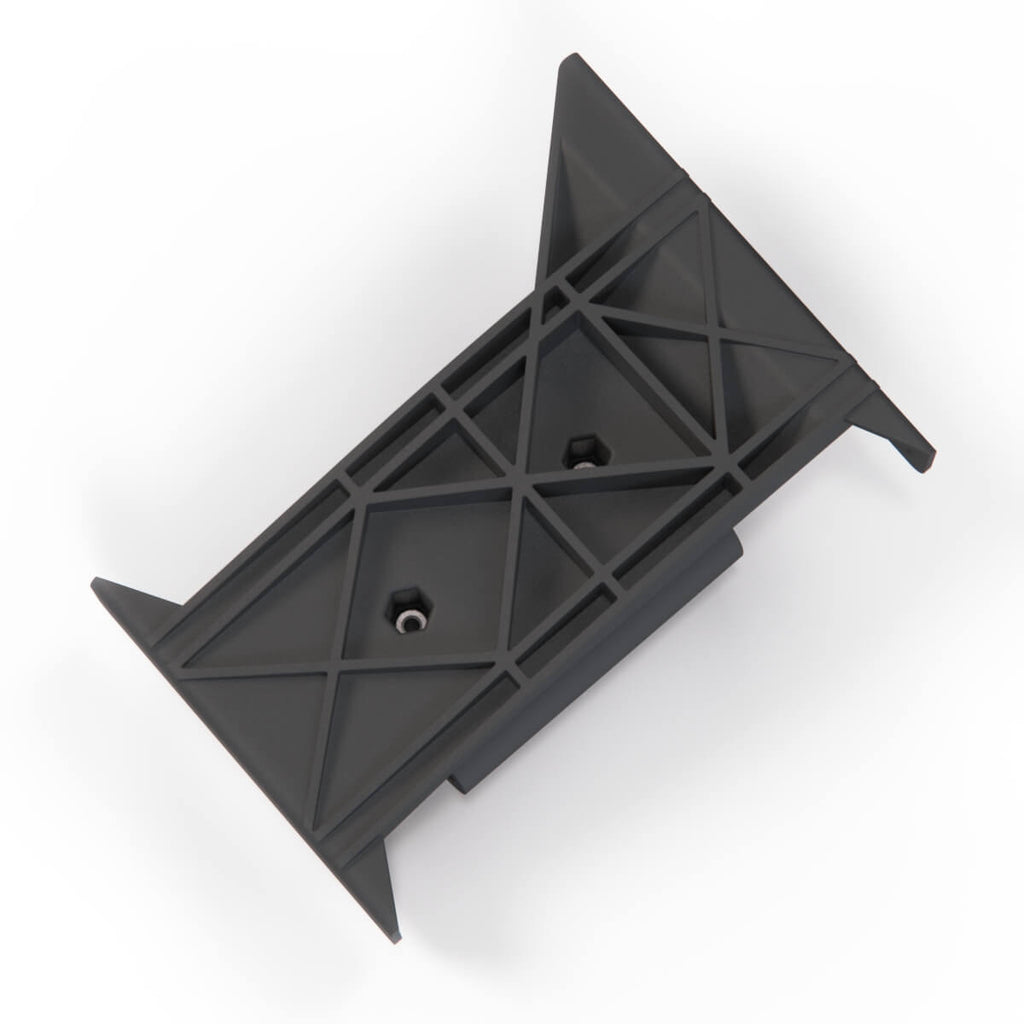 Mercedes-Benz R129 Front Bumper Bracket Black Left or Right (A1298800314 / A1298800414) — view 3