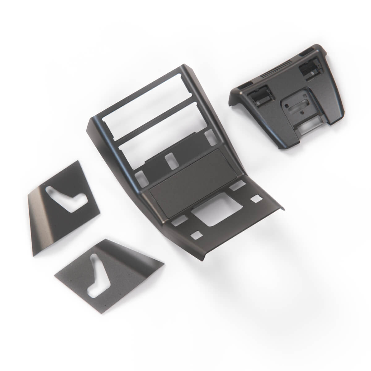 Mercedes-Benz R129 Piano Black Interior Trim Set