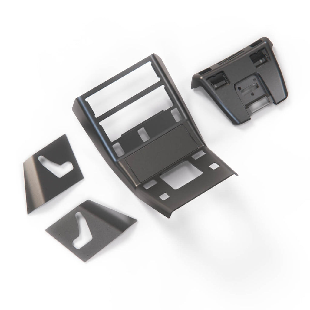 Mercedes-Benz R129 Piano Black Interior Trim Set — view 2
