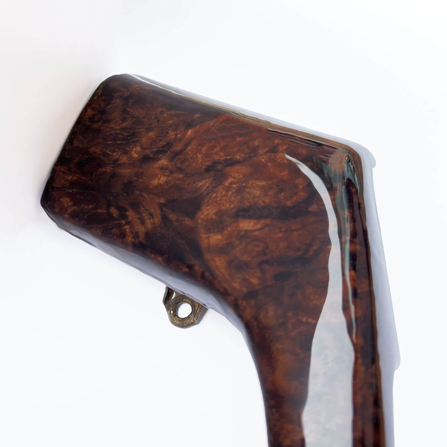 Mercedes-Benz R129 Pre Lift Custom Interior Door Handle Wood Light Dark Walnut Left or — view 2