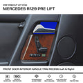 Mercedes-Benz R129 Pre Lift Front Door Interior Handle Trim Recess Left & Right PPF Paint