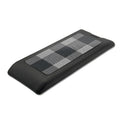 Mercedes-Benz R129 SL Center Armrest Console with Leather Frame and Textile Checkered