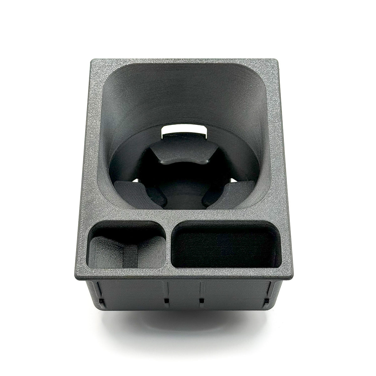 Mercedes-Benz R129 SL Custom Cup Holder with Containers Replacement for Center Console — view 5
