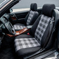 Mercedes-Benz R129 SL Pre-facelift Textile Checkered Seat Covers