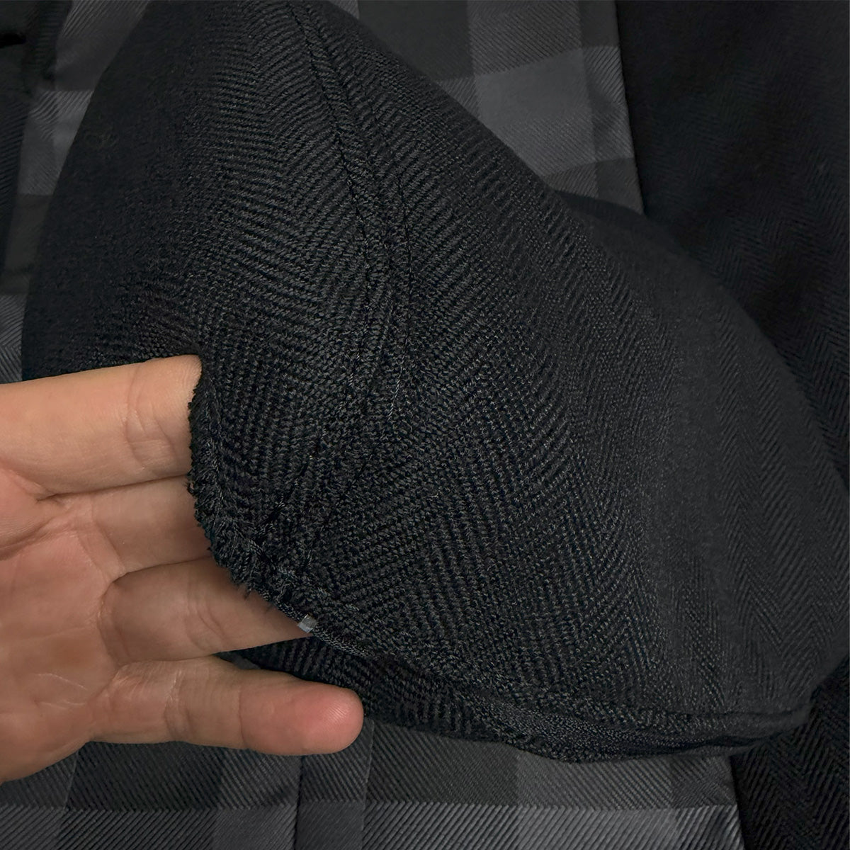 Mercedes-Benz R129 SL Pre-facelift Textile Checkered Seat Covers — view 7