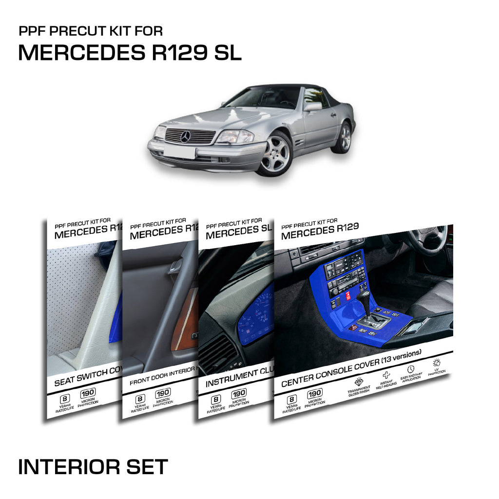 Mercedes-Benz R129 SL Pre-lift Interior Set Seat Switch Cover with Memory 3m Pro
