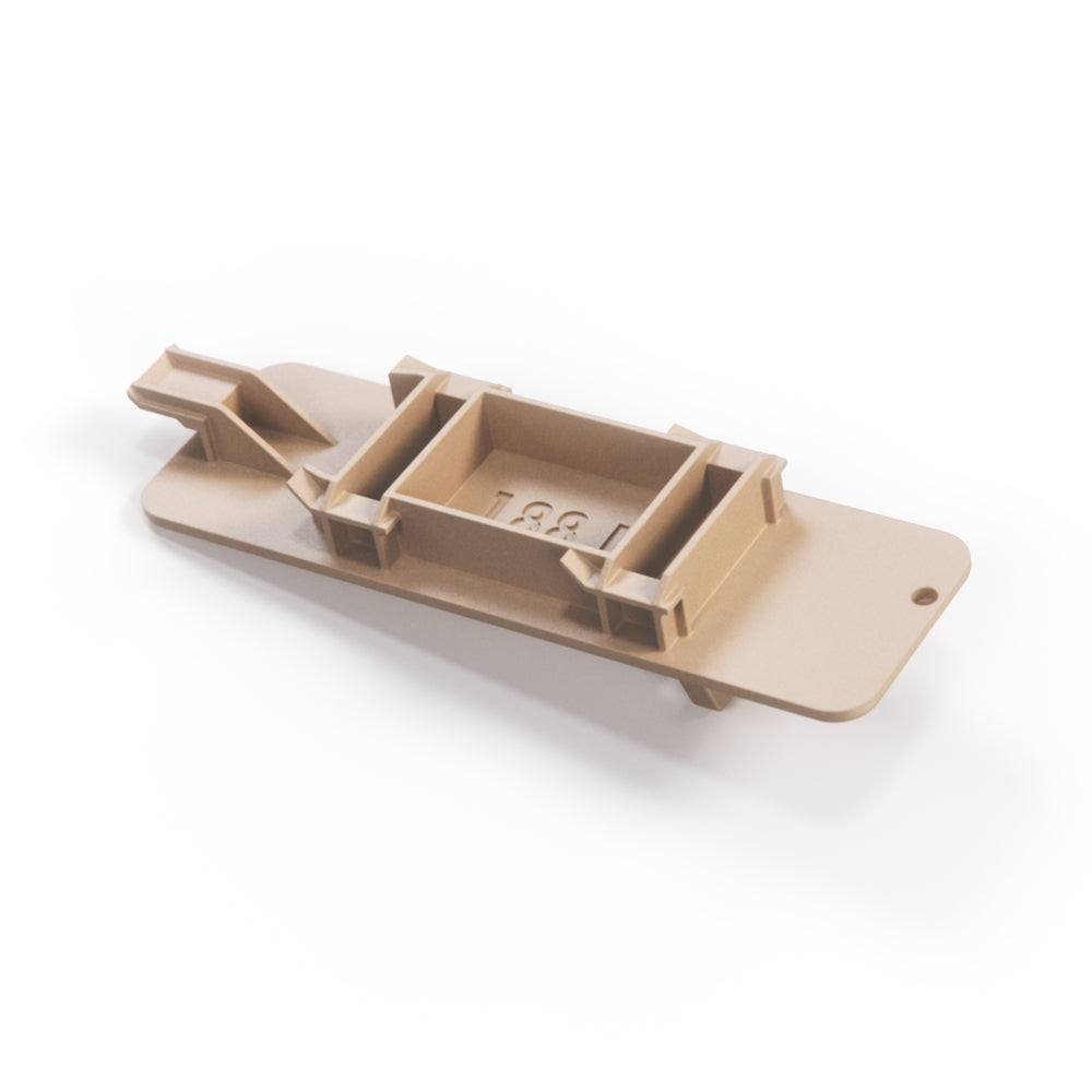 Roof Boot Lock/Fuse Cover – Mercedes R129 SL (Left or Right, A1296930633 / A1296930733) — view 2