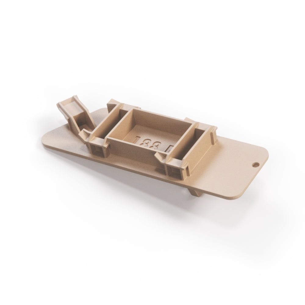 Roof Boot Lock/Fuse Cover – Mercedes R129 SL (Left or Right, A1296930633 / A1296930733) — view 4