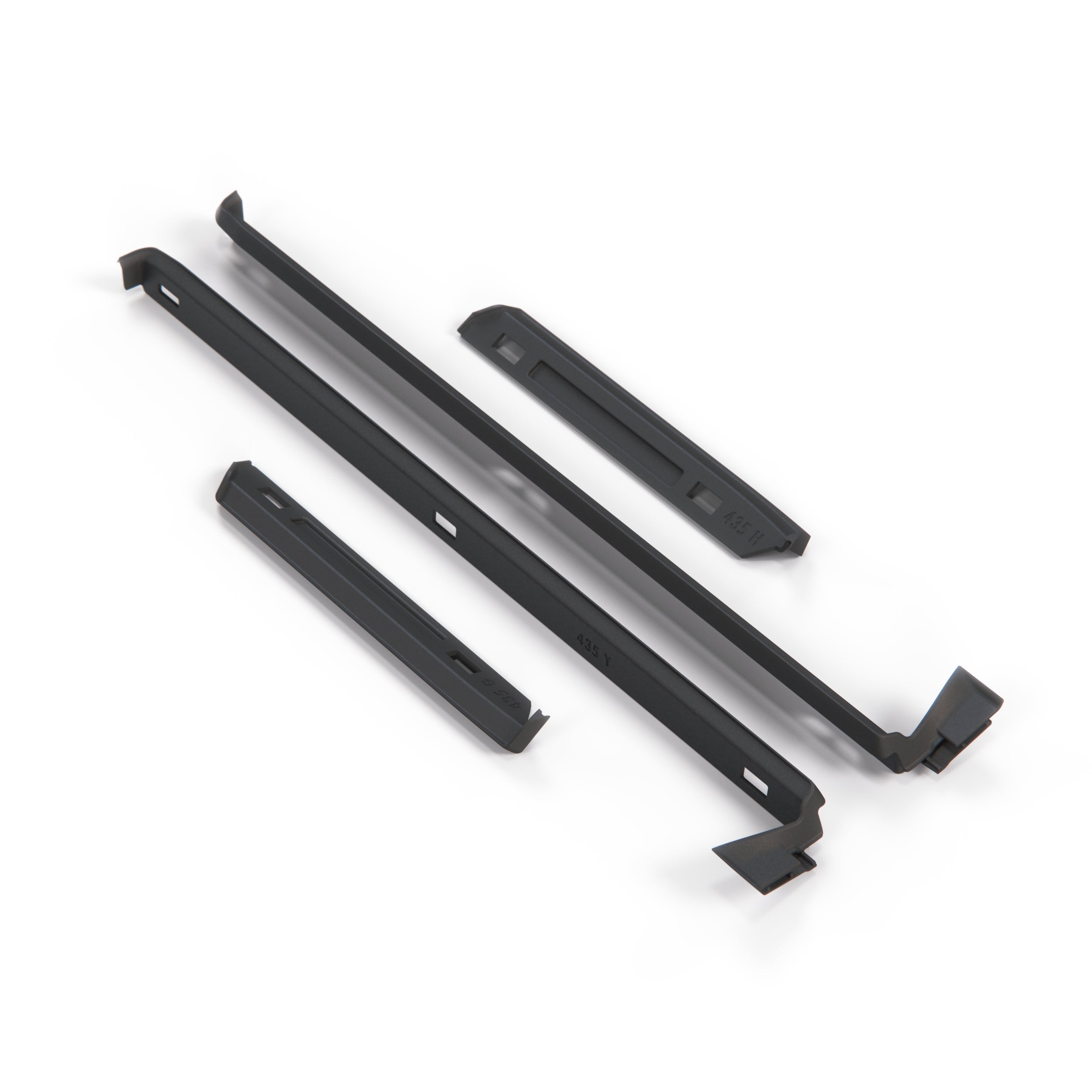Mercedes R170 SLK Piping Rubber Seal Fender Sill Panel Set Of 4 Black A1706981930 / A1706982030 / A1706982130 / A1706982230 — view 2