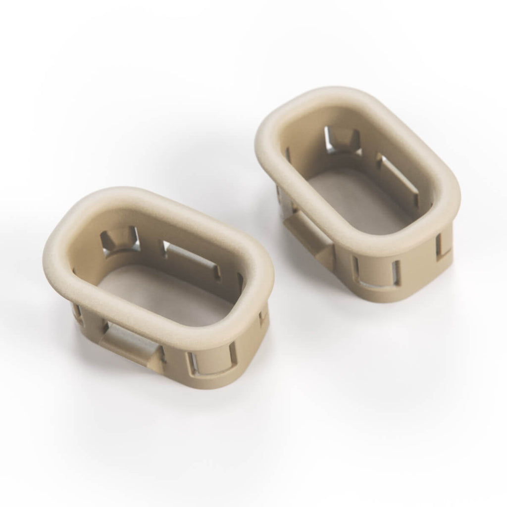 Mercedes-Benz R230 Trim Ring Around Knob Locked Door Set of 2 (A2307600041) — view 2