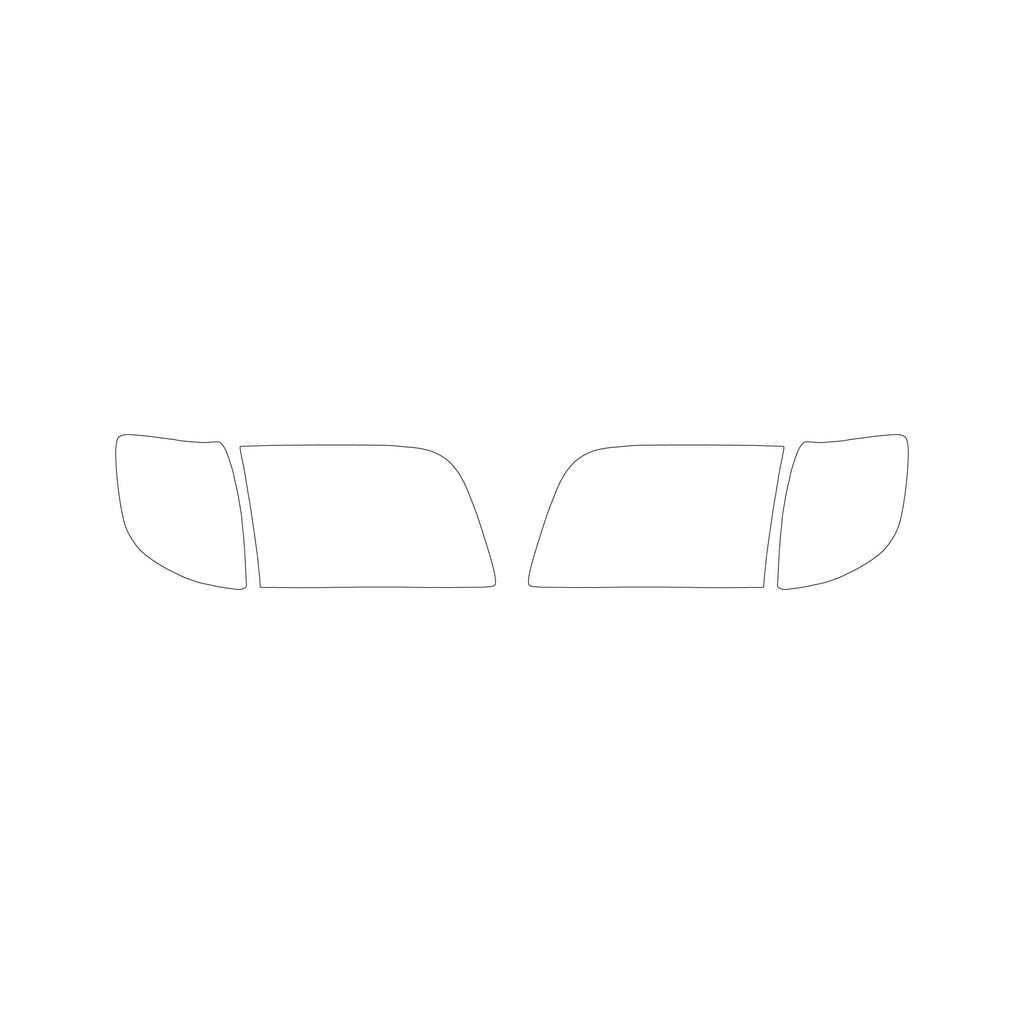 Mercedes-Benz W140 S Sel Headlights – 3m Pro Transparent Ppf Paint Protection Film Precut — view 3