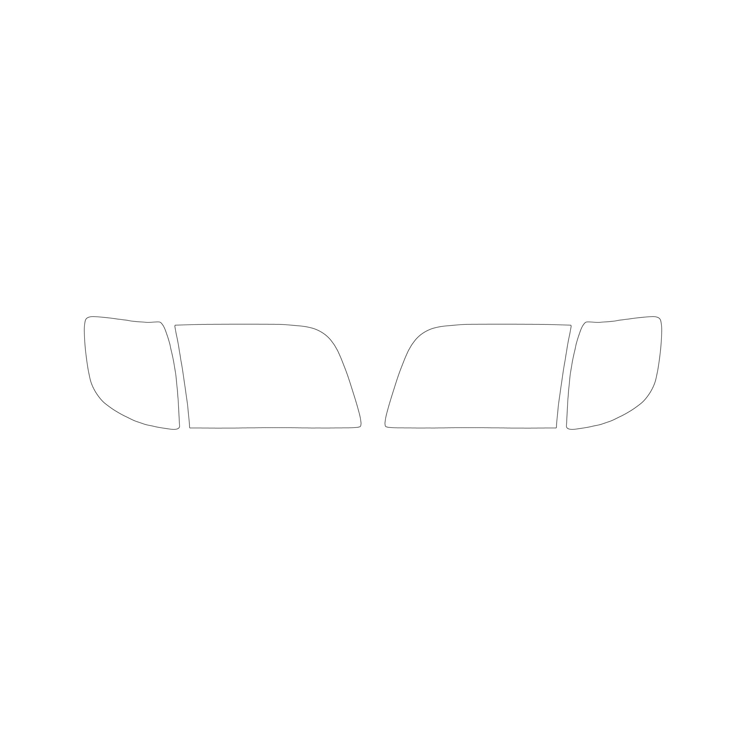Mercedes-Benz W140 S Sel Headlights – 3m Pro Transparent Ppf Paint Protection Film Precut — view 3